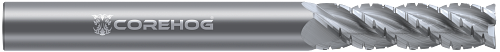 4 FL - 0.2500" (1/4) Cutter DIA x 1.1250" (1-1/8) LOC  - Uncoated, C25388