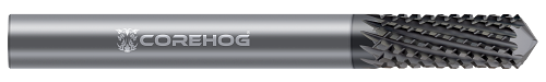 0.3750" (3/8) Cutter DIA x 1.0000" (1) LOC x ° included - 12 FL - DLC Coated, C23154