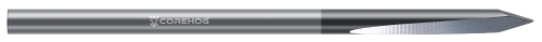 0.2340" (15/64) Drill DIA Carbide  - 2 FL - Uncoated, C45685