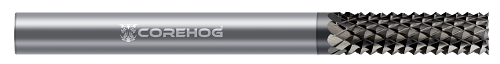 17 FL - 0.5000" (1/2) Cutter DIA x 1.2500" (1-1/4) LOC  - DLC Coated, C63031