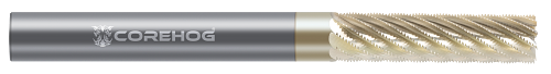 6 FL - 0.2500" (1/4) Cutter DIA x 1.2500" (1-1/4) LOC  - ZrN Coated, C65069