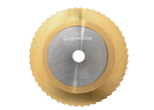 9.8425" (250 mm) DIA x 0.1181" (3 mm) Thickness x 0.6250" (5/8) Arbor Hole DIA High Speed Steel  - TiN Coated, C68081