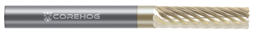 6 FL - 0.2500" (1/4) Cutter DIA x 1.2500" (1-1/4) LOC  - ZrN Coated, C12463