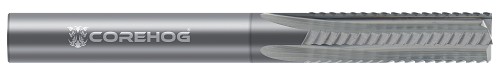 6 FL - 0.3750" (3/8) Cutter DIA x 1.1250" (1-1/8) LOC  - CVD Diamond, C13191