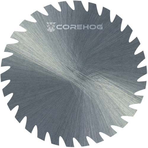 0.3930" (10 mm) DIA x Staggered Tooth Edge Carbide  - TiCN Coated, C60175