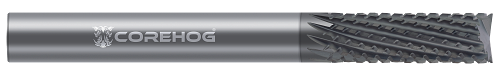 8 FL - 0.1250" (1/8) Cutter DIA x 0.5000" (1/2) LOC  - DLC Coated, C62250