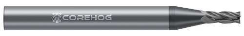 4 FL - 0.1250" (1/8) Cutter DIA x 0.3750" (3/8) LOC  - DLC Coated, C28088
