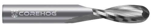 2 FL - 0.3750" (3/8) Cutter DIA x 1.1250" (1-1/8) LOC  - Uncoated, C58070