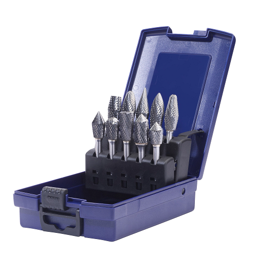 Bur Set - 5 Pc - Carbide - Combination Burs - Sizes: SD-5CO, SJA-5CO, SKN-5CO, SK-6CO, SN-5CO, 18230