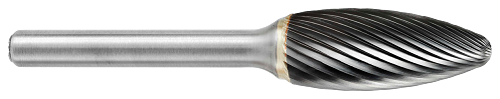 Tool # SH-2, 5/16" Cutter DIA x 3/4" LOC x 1/4" Shank DIA x 6 3/4" OAL, Brazed Carbide Single Cut, 16700