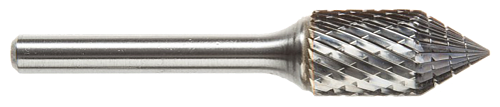 Tool # SJA-5CO D/C, 1/2" Cutter DIA x 1" LOC x 1/4" Shank DIA x 2 3/4" OAL, Brazed Carbide Combination, 15861