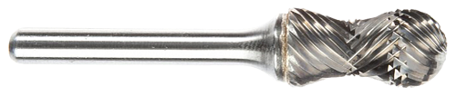 Tool # SC-5RA C, 1/2" Cutter DIA x 1" LOC x 1/4" Shank DIA x 2 3/4" OAL, Brazed Carbide Radius, 11758