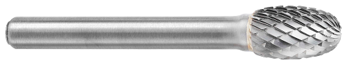 Tool # SE-3L6, 3/8" Cutter DIA x 5/8" LOC x 1/4" Shank DIA x 6 5/8" OAL, Brazed Carbide Heavy Duty Cut, 10342