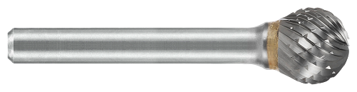 Tool # SD-3L6, 3/8" Cutter DIA x 5/16" LOC x 1/4" Shank DIA x 6 5/16" OAL, Brazed Carbide Heavy Duty Cut, 10358