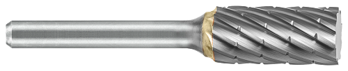 Tool # SA-5, 1/2" Cutter DIA x 1" LOC x 1/4" Shank DIA x 2 3/4" OAL, Brazed Carbide NG6 Double Cut, 19603