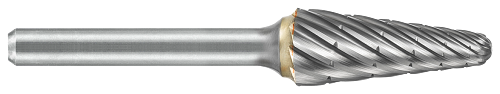 Tool # SL-2, 5/16" Cutter DIA x 1" LOC x 1/4" Shank DIA x 2 3/4" OAL, Brazed Carbide NG6 Double Cut, 19641