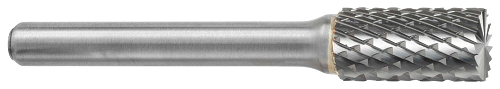 Tool # SB-5, 1/2" Cutter DIA x 1" LOC x 3/8" Shank DIA x 3" OAL, Brazed Carbide Heavy Duty Cut, 10309
