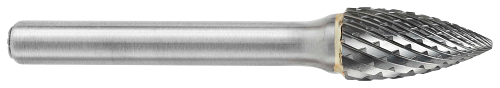 Tool # SG-6, 5/8" Cutter DIA x 1" LOC x 3/8" Shank DIA x 3" OAL, Brazed Carbide Heavy Duty Cut, 10327