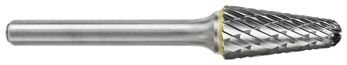 Tool # SL-4, 1/2" Cutter DIA x 1 1/8" LOC x 3/8" Shank DIA x 3" OAL, Brazed Carbide Heavy Duty Cut, 10334