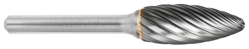Tool # SH-5, 1/2" Cutter DIA x 1 1/4" LOC x 1/4" Shank DIA x 3" OAL, Brazed Carbide Stainless Steel, 19183