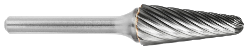 Tool # SL-4, 1/2" Cutter DIA x 1 1/8" LOC x 1/4" Shank DIA x 3" OAL, Brazed Carbide Stainless Steel, 19186