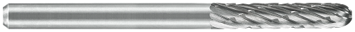 Tool # SC-5, 1/2" Cutter DIA x 1" LOC x 1/4" Shank DIA x 2 3/4" OAL, Brazed Carbide High Temp Alloy, 19212