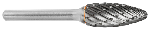 Tool # SH-2, 5/16" Cutter DIA x 3/4" LOC x 1/4" Shank DIA x 2 1/2" OAL, Brazed Carbide Steel, 19370