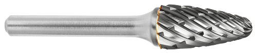 Tool # SF-3, 3/8" Cutter DIA x 3/4" LOC x 1/4" Shank DIA x 2 1/2" OAL, Brazed Carbide Steel, 19377