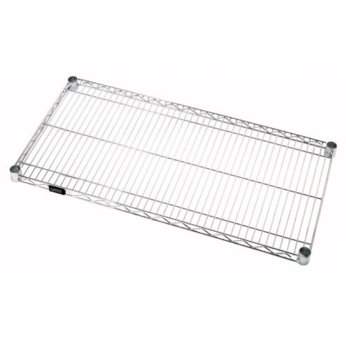Wire Shelf, 60"W x 12"D, 600 - 800 lb. capacity, 304 stainless steel, NSF, 1260S