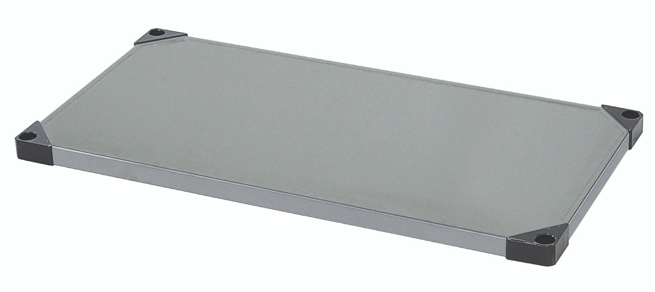 Shelf, solid, 24"W x 21"D, Galvanized, 0, Carbon Steel, 2124SS