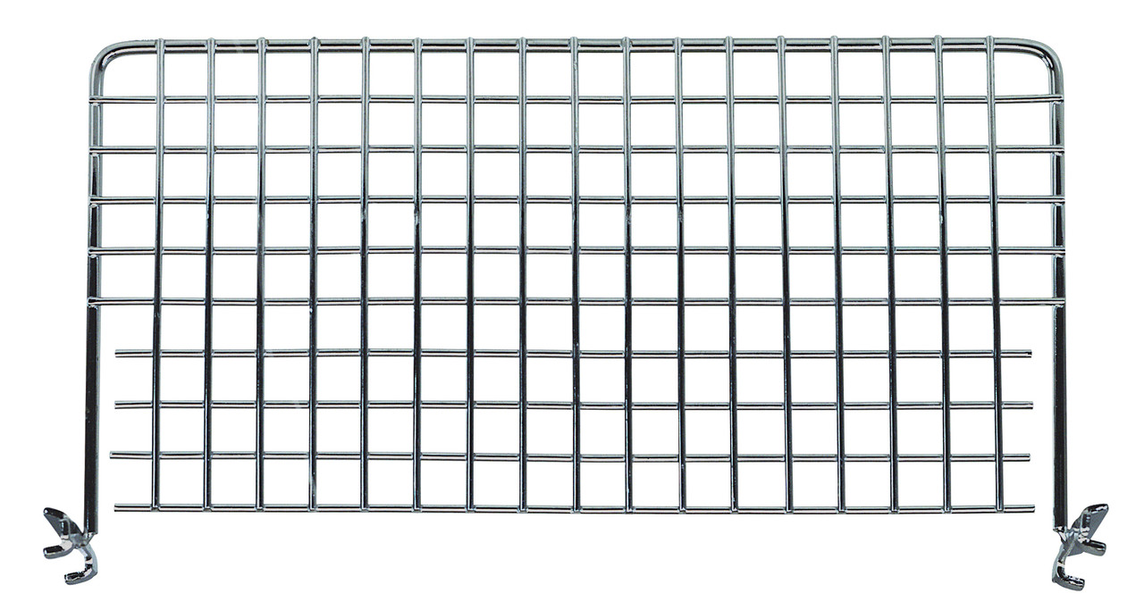 Divider, 9"W x 4-1/2"H, for use with hanging baskets, Chrome, 0, Carbon Steel, 4X9HBD