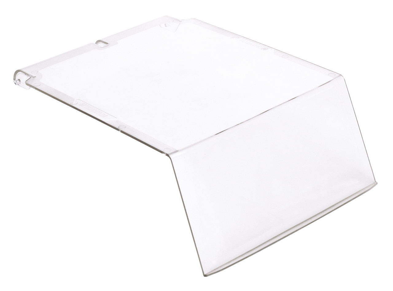 Clear Lid, for bin QUS239, case of 6, Clear, 0, Plastic, COV239CS