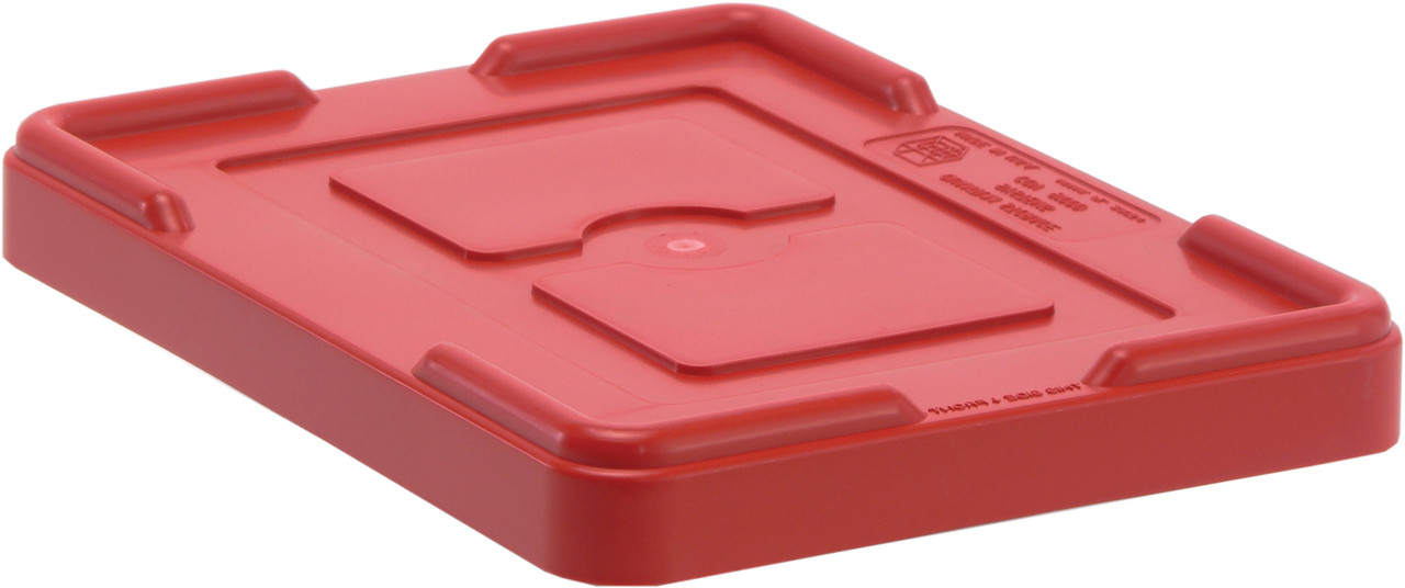 Lid Cover, for use with DG91025, DG91035 and DG91050, Red, 0, Polypropylene, COV91000RD