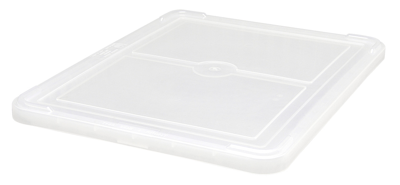 Lid Cover, for use with DG93030, DG93060, Clear, 0, Polypropylene, COV93000CL