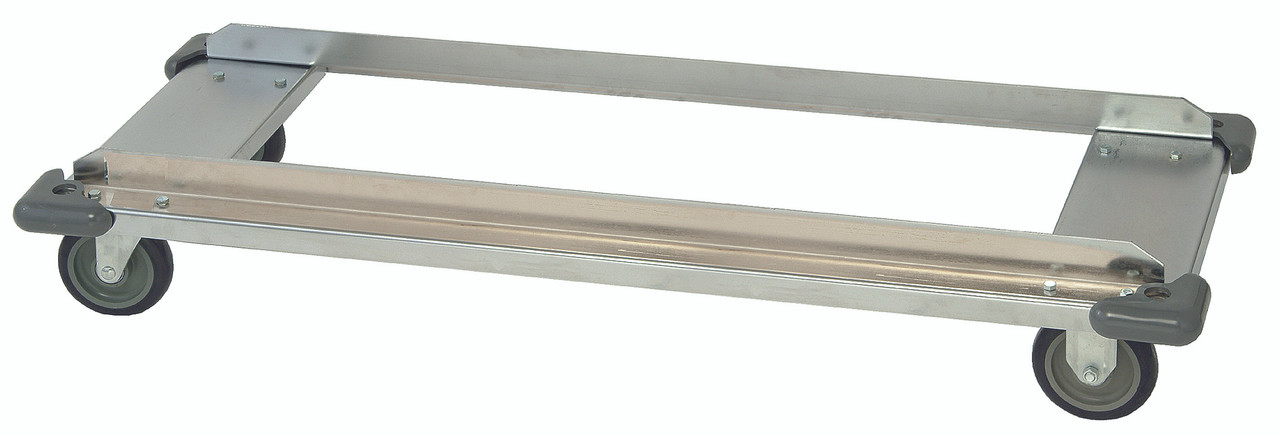 Dolly Frame, 48"W x 24"D, includes: (4) casters (2 with brakes), Stainless, 0, Stainless, DB2448S-PT