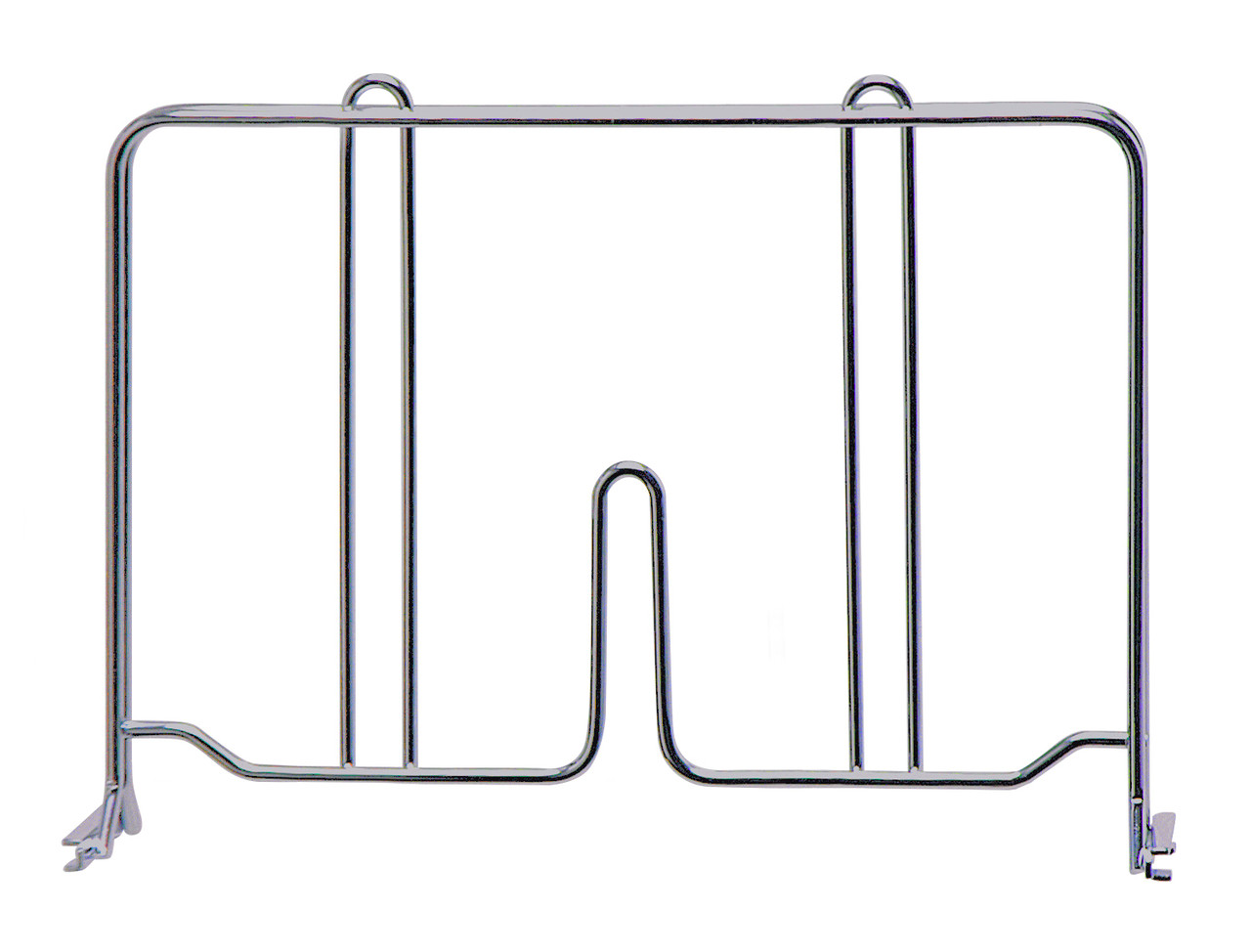 Wire Shelf Divider, 12"D x 8"H, 304 stainless steel, Stainless, 0, Stainless, DIV12S