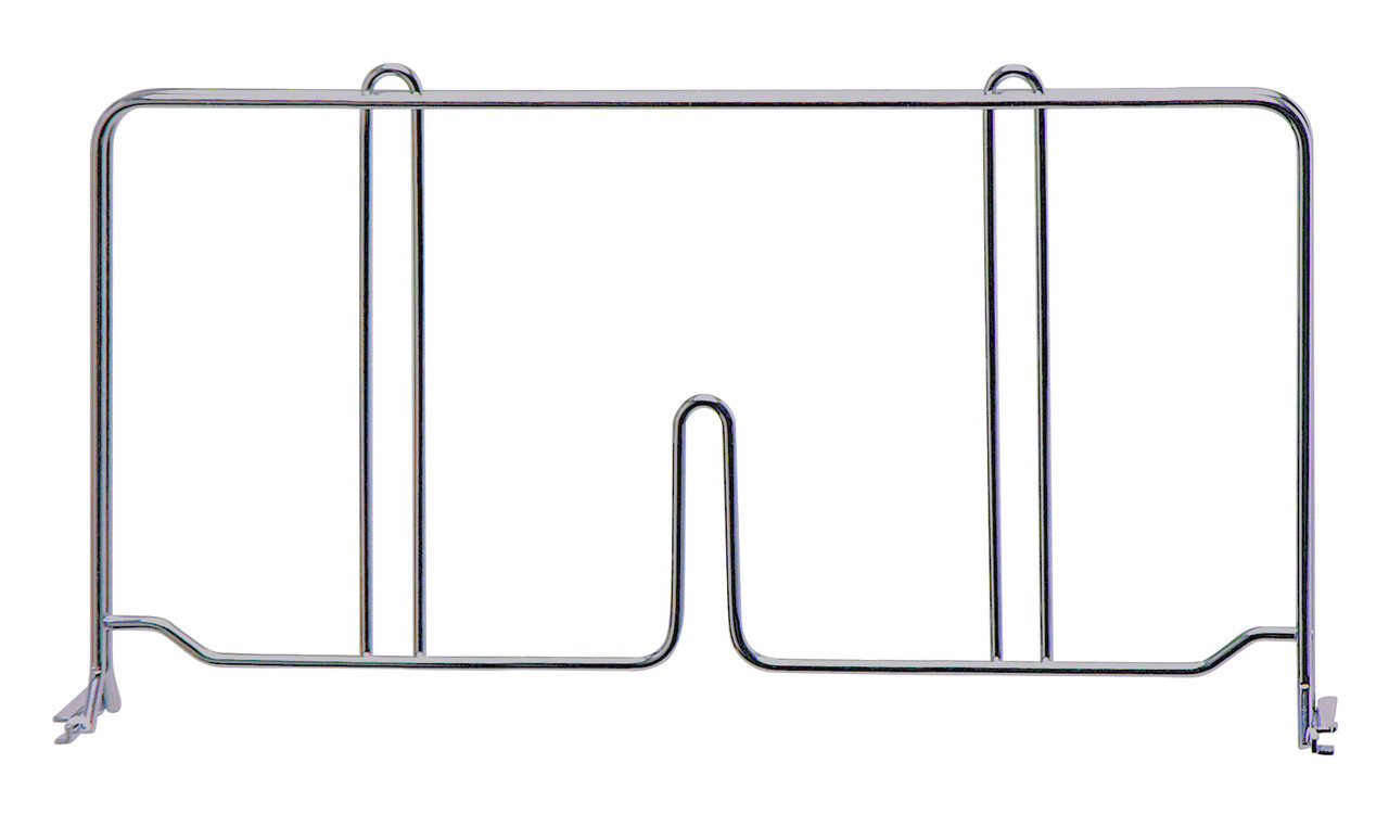Wire Shelf Divider, 14"D x 8"H, 304 stainless steel, Stainless, 0, Stainless, DIV14S