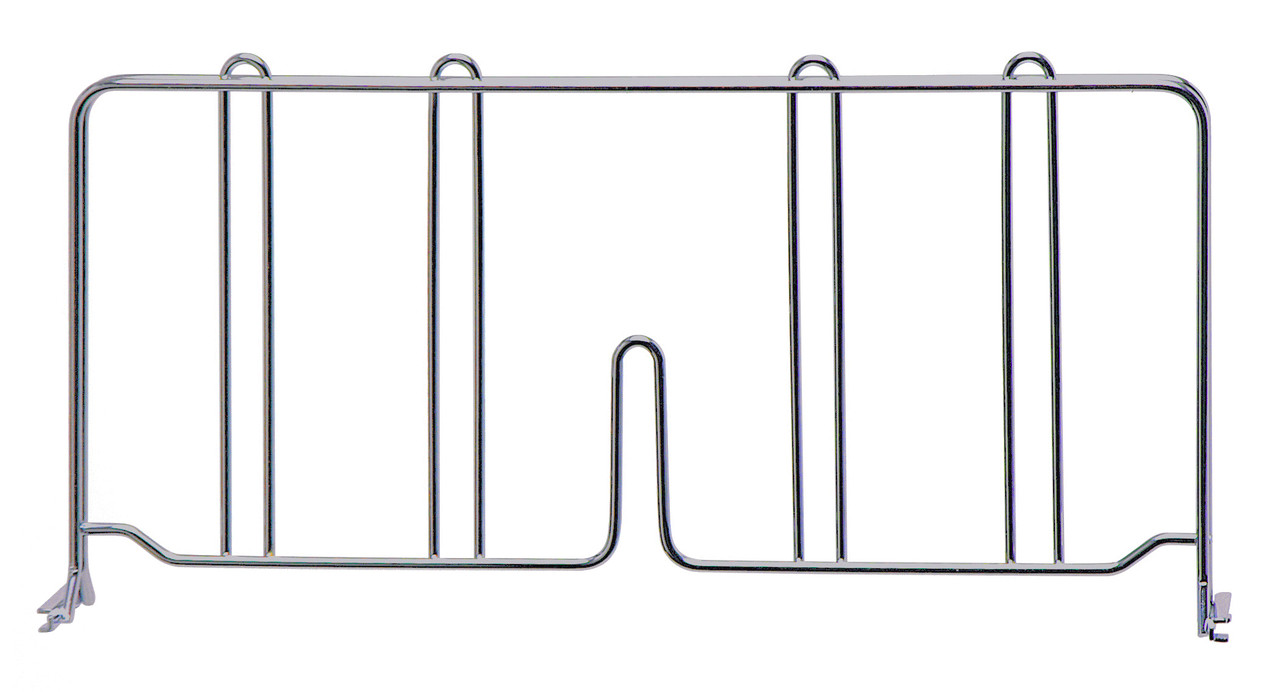 Wire Shelf Divider, 18"D x 8"H, 304 stainless steel, Stainless, 0, Stainless, DIV18S