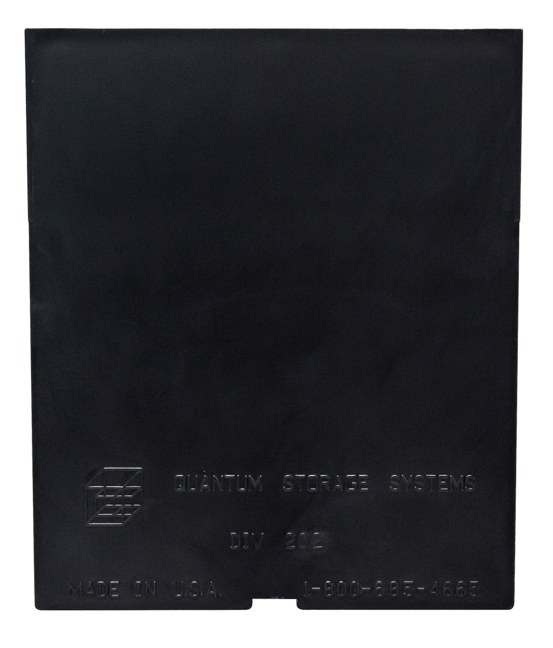Drawer Divider, for use with IDR202, pack of 25, Black, 0, HIPS, DIV202