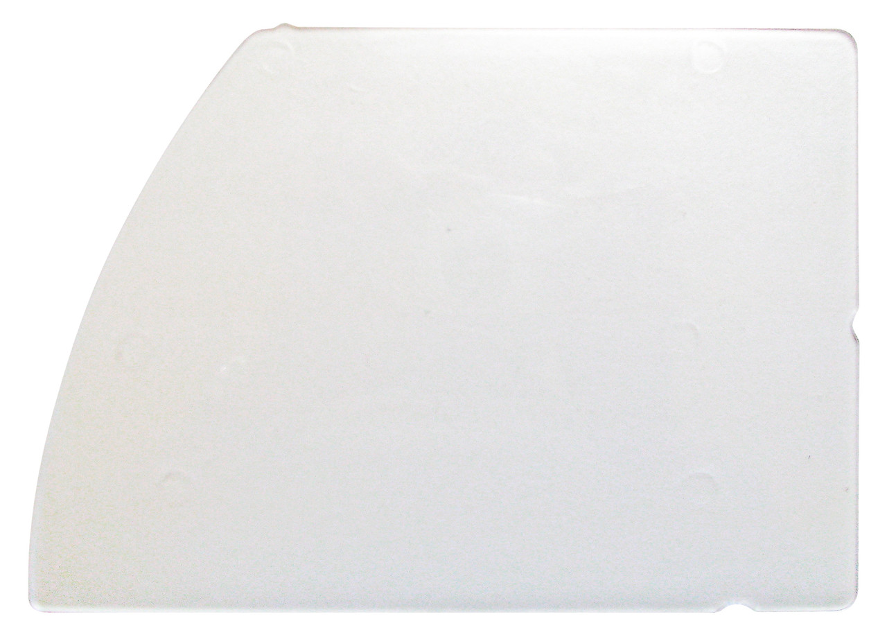 Bin Shelf Divider, for bin QTB304 (Pack of 4), Made in USA, Crystal, 0, GPP-10, DIV304