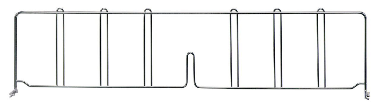 Wire Shelf Divider, 30"D x 8"H, 304 stainless steel, Stainless, 0, Stainless, DIV30S