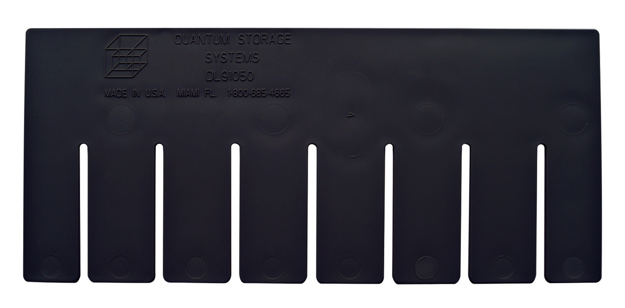 Long Divider, conductive, for use with DG91050CO, Black, 0, ESD, DL91050CO