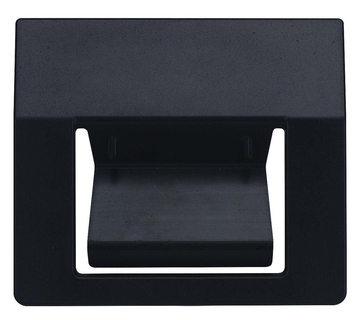 Divider Label Tabs, attaches to existing dividers, pack of 6, Black, 0, HIPS, DLT-6