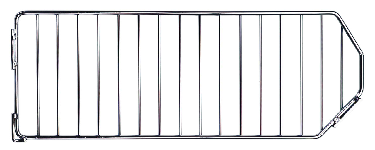 Bin Divider, for use with QMB534C, chrome plated finish, Chrome, 0, Carbon Steel, DMB534C