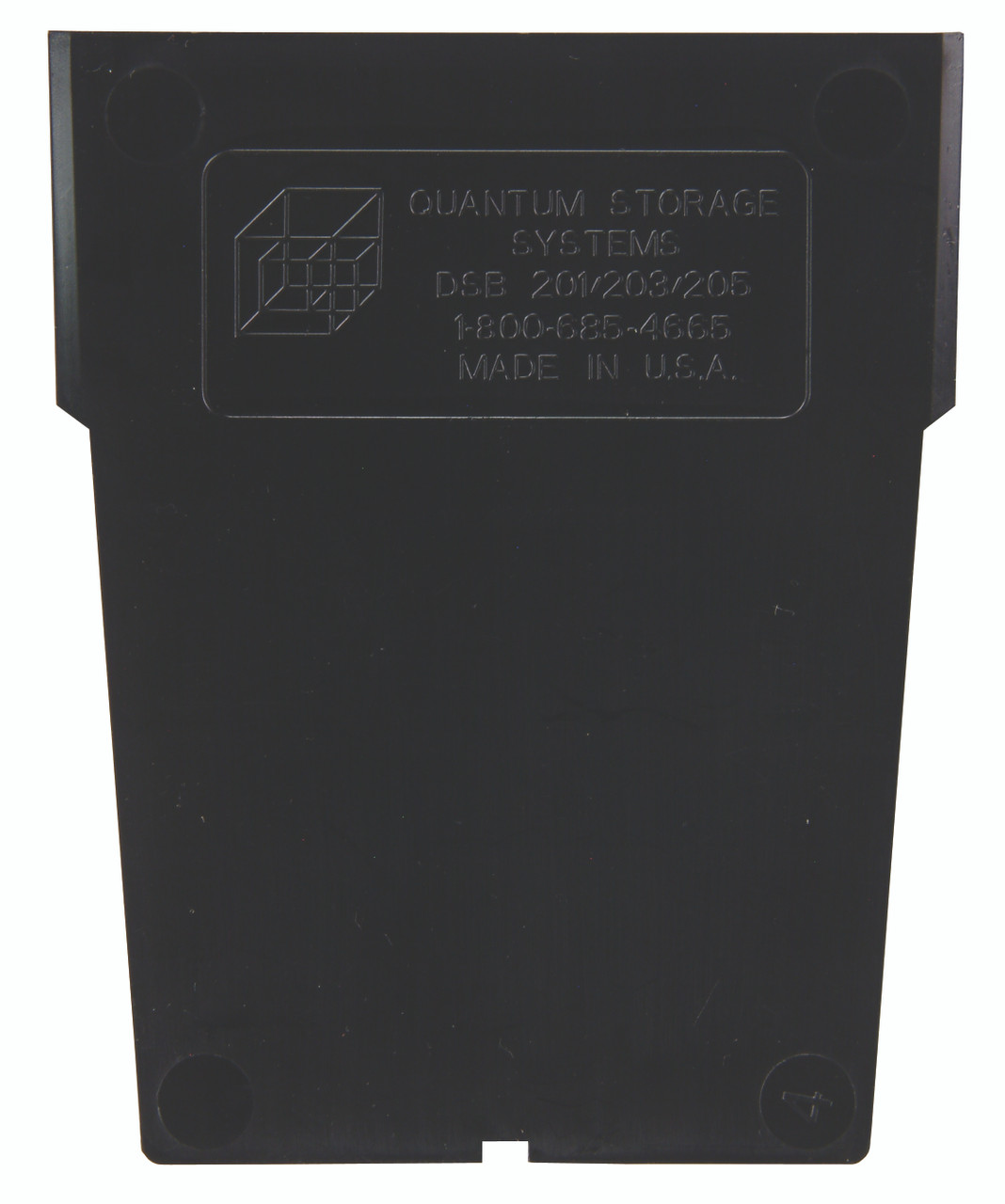 Bin Divider, for use with QSB201, black, Black, 0, TPP-40, DSB201