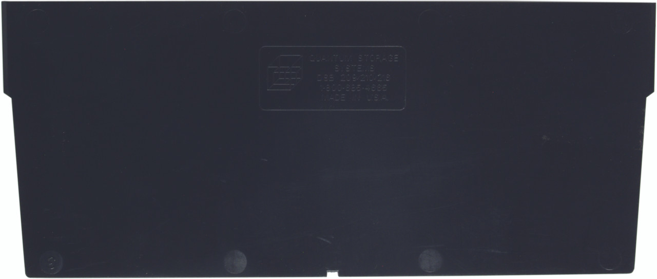 Bin Divider, for use with QSB209, black, Black, 0, TPP-40, DSB209