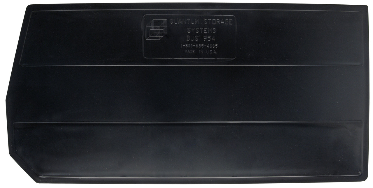 Bin Divider, for use with QUS954, black, Black, 0, TPP-40, DUS954