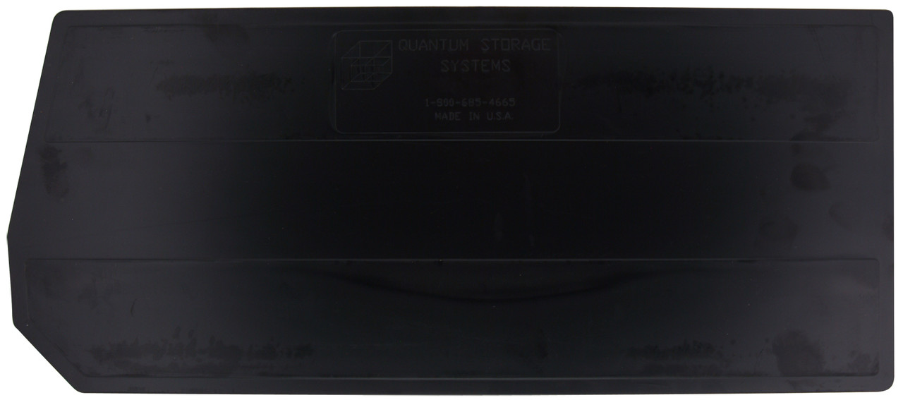 Bin Divider, for use with QUS973, black, Black, 0, TPP-40, DUS973