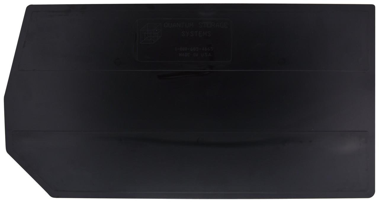 Bin Divider, for use with QUS975, black, Black, 0, TPP-40, DUS975