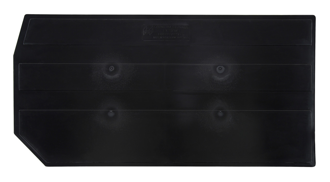 Bin Divider, for use with QUS993, black, Black, 0, TPP-40, DUS993